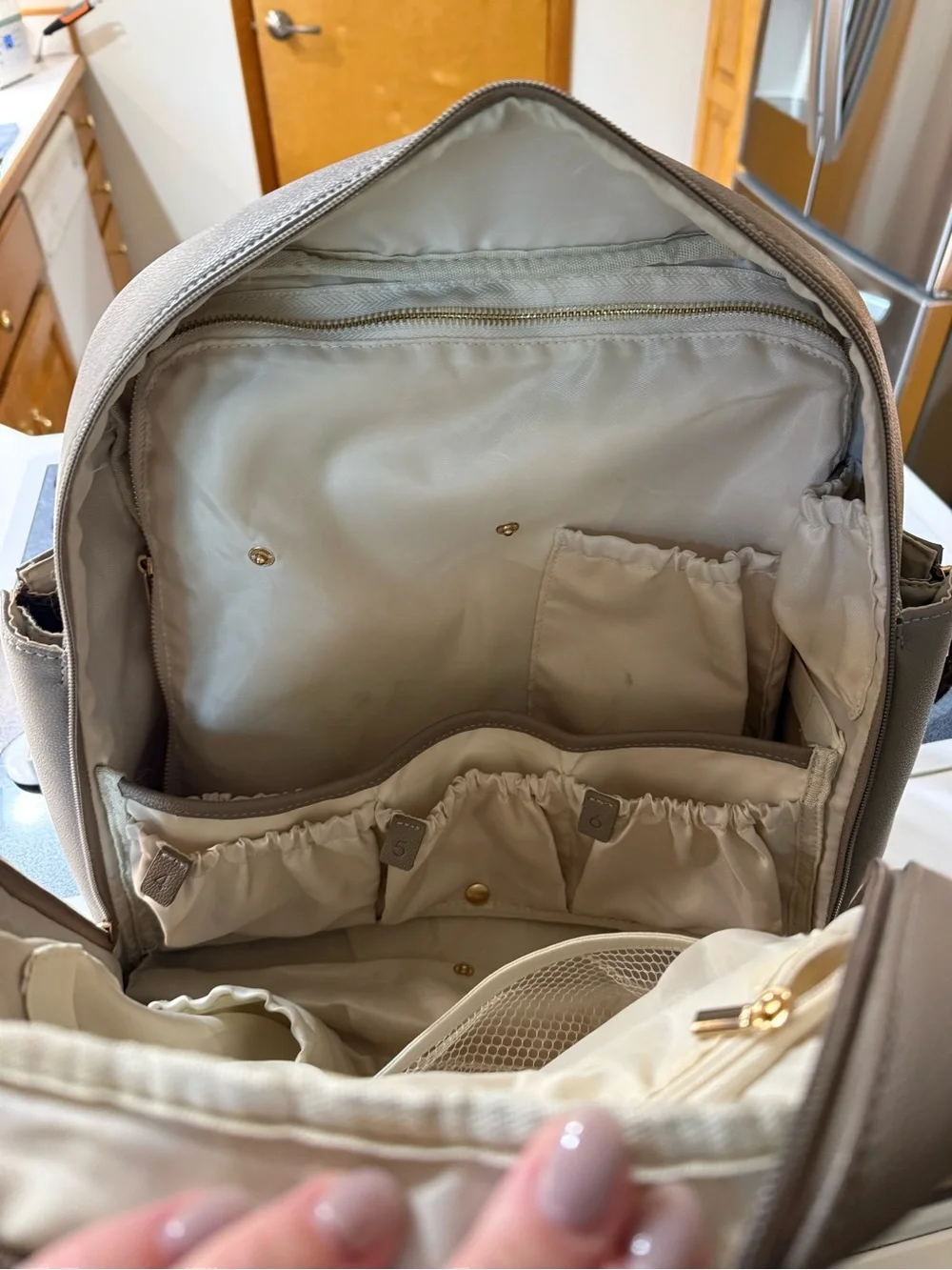 Ayla & Co Diaper Bag - Pebble